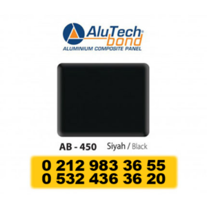 ALÜMİNYUM KOMPOZİT PANEL 0.50MM SİYAH