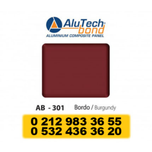 ALÜMİNYUM KOMPOZİT PANEL 0.50MM BORDO