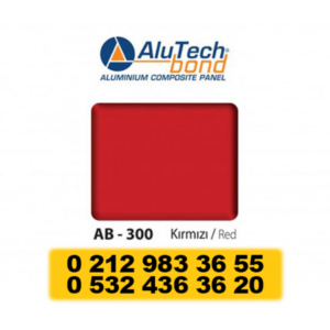 ALÜMİNYUM KOMPOZİT PANEL 0.50MM KIRMIZI