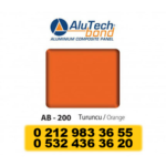 ALÜMİNYUM KOMPOZİT PANEL 0.50MM TURUNCU