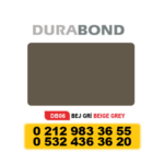 DURABOND KOMPOZİT PANEL BEJ GRİ