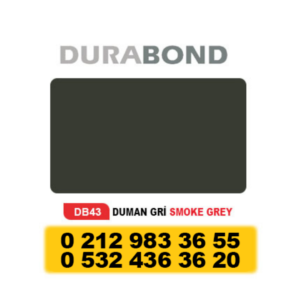 DURABOND KOMPOZİT PANEL DUMAN GRİ