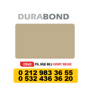 DURABOND KOMPOZİT PANEL FİL DİŞİ BEJ