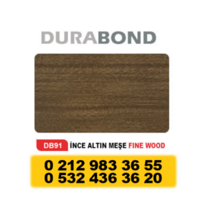 DURABOND KOMPOZİT PANEL İNCE ALTIN MEŞE