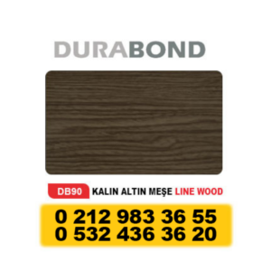 DURABOND KOMPOZİT PANEL KALIN ALTIN MEŞE