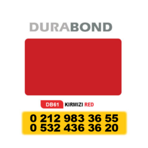 DURABOND KOMPOZİT PANEL KIRMIZI