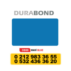 DURABOND KOMPOZİT PANEL MAVİ