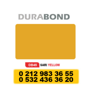 DURABOND KOMPOZİT PANEL SARI