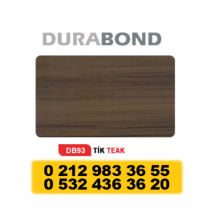 DURABOND KOMPOZİT PANEL TİK