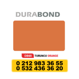 DURABOND KOMPOZİT PANEL TURUNCU