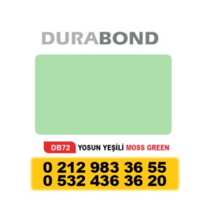 DURABOND KOMPOZİT PANEL YOSUN YEŞİLİ