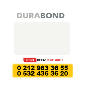 DURABOND KOMPOZİT PANEL BEYAZ