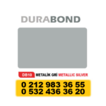 DURABOND KOMPOZİT PANEL METALİK GRİ