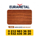 ALÜMİNYUM KOMPOZİT PANEL 0.40MM KOYU CEVİZ