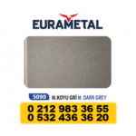 ALÜMİNYUM KOMPOZİT PANEL 0.50MM M.KOYU GRİ