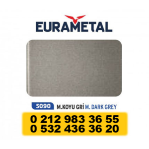 ALÜMİNYUM KOMPOZİT PANEL 0.50MM M.KOYU GRİ