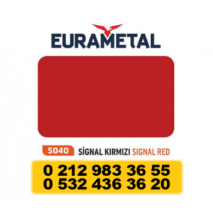 ALÜMİNYUM KOMPOZİT PANEL 0.40MM KIRMIZI