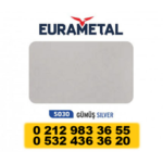 ALÜMİNYUM KOMPOZİT PANEL 0.50MM GÜMÜŞ