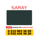 SARAY ALÜMİNYUM KOMPOZİT PANEL ANTRASİT GRİ