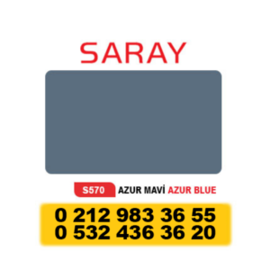 SARAY ALÜMİNYUM KOMPOZİT PANEL AZUR MAVİ