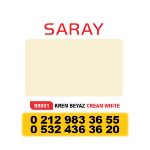 SARAY ALÜMİNYUM KOMPOZİT PANEL KREM BEYAZ
