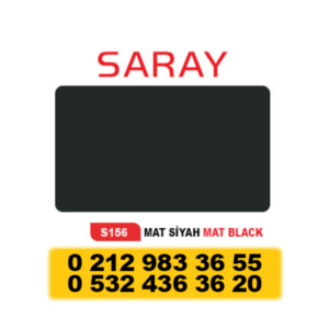 SARAY ALÜMİNYUM KOMPOZİT PANEL MAT SİYAH