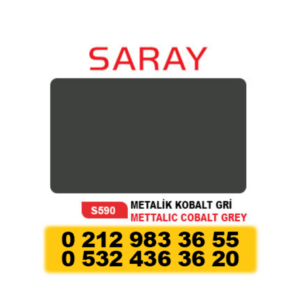 SARAY ALÜMİNYUM KOMPOZİT PANEL METALİK KOBALT GRİ