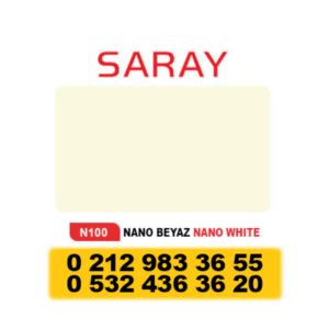 SARAY ALÜMİNYUM KOMPOZİT PANEL NANO BEYAZ