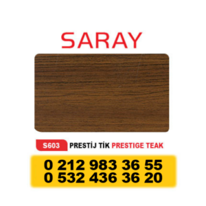 SARAY ALÜMİNYUM KOMPOZİT PANEL PRESTİJ TİK