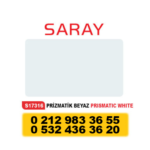 SARAY ALÜMİNYUM KOMPOZİT PANEL PRİZMATİK BEYAZ