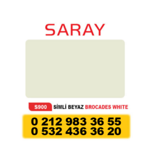 SARAY ALÜMİNYUM KOMPOZİT PANEL SİMLİ BEYAZ