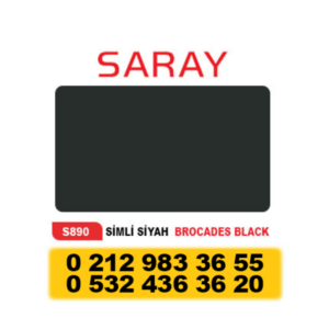 SARAY ALÜMİNYUM KOMPOZİT PANEL SİMLİ SİYAH