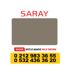SARAY ALÜMİNYUM KOMPOZİT PANEL SÜTLÜ KAHVE