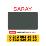 SARAY ALÜMİNYUM KOMPOZİT PANEL TRAFİK GRİ