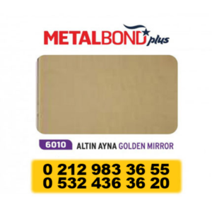 ALÜMİNYUM KOMPOZİT PANEL 0.30MM ALTIN AYNA