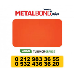 ALÜMİNYUM KOMPOZİT PANEL 0.30MM TURUNCU