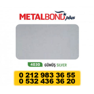 ALÜMİNYUM KOMPOZİT PANEL 0.30MM GÜMÜŞ