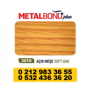 ALÜMİNYUM KOMPOZİT PANEL 0.30MM AÇIK MEŞE