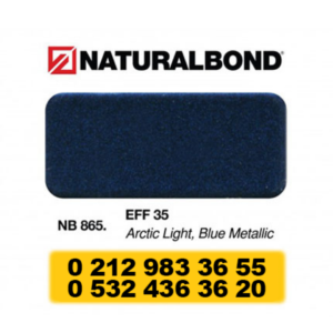 4mm NB865 NATURALBOND Metalik Mavi Kompozit Panel Levha