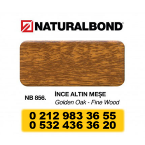 4 MM - AHŞAP DESENLERDE - ALU. KOMPOZİT PANEL - INCE ALTIN MEŞE (NB856)