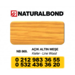 4 MM - AHŞAP DESENLERDE - ALU. KOMPOZİT PANEL - AÇIK ALTIN MEŞE (NB869)