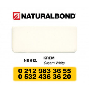 4 MM - ALUMİNYUM KOMPOZİT PANEL - 125X320 CM - NB 912 - KREM