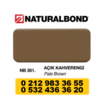 4 MM - ALUMİNYUM KOMPOZİT PANEL - 125X320 CM - NB 381 - AÇIK KAHVERENGİ
