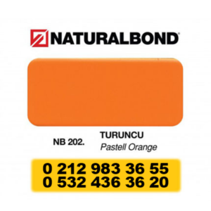 4 MM - ALUMİNYUM KOMPOZİT PANEL - 125X320 CM - NB 202 - TURUNCU
