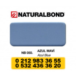 4 MM - ALUMİNYUM KOMPOZİT PANEL - 125X320 CM - NB 050 - AZUL MAVİ