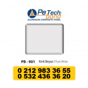 ALÜMİNYUM KOMPOZİT PANEL 0.30MM KIRIK BEYAZ