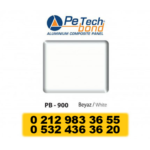 ALÜMİNYUM KOMPOZİT PANEL 0.30MM BEYAZ