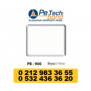 ALÜMİNYUM KOMPOZİT PANEL 0.30MM BEYAZ