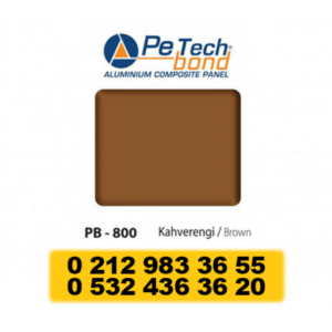 ALÜMİNYUM KOMPOZİT PANEL 0.30MM KAHVERENGİ