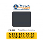 ALÜMİNYUM KOMPOZİT PANEL 0.30MM ANTRASİT GRİ